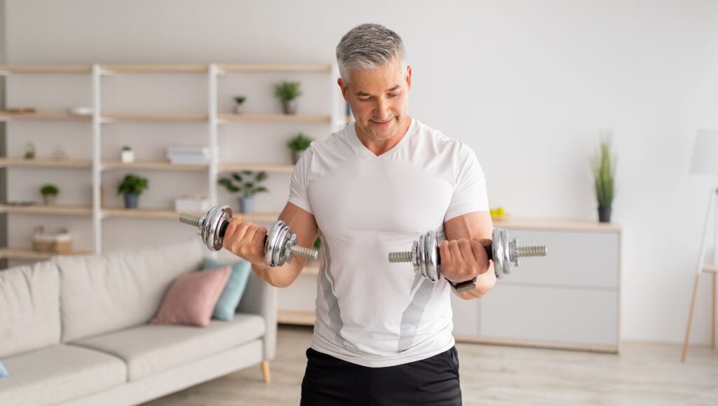 Over 50? Age Well and Build Strength With This 20-Minute Upper-Body Workout