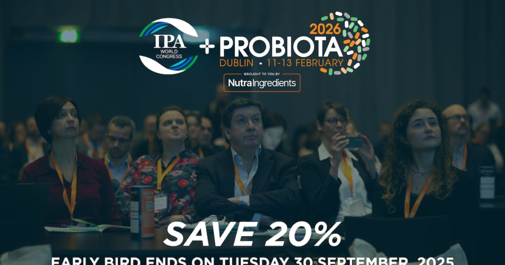 Early bird discount for IPA World Congress + Probiota 2026 expiring soon