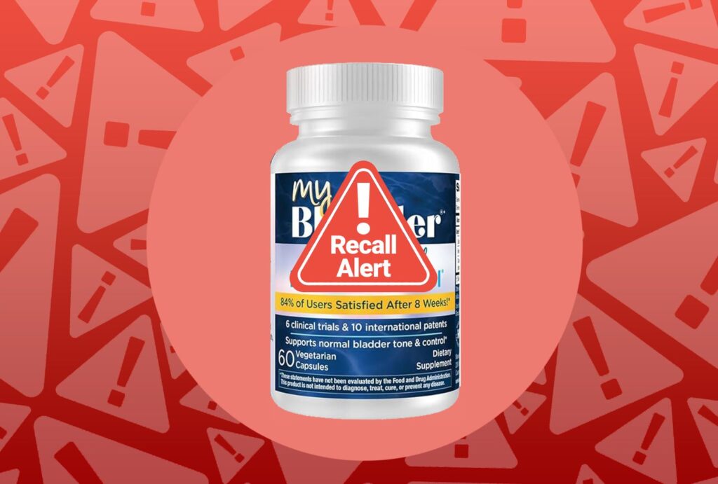 Bladder Control Supplement Recalled Nationwide