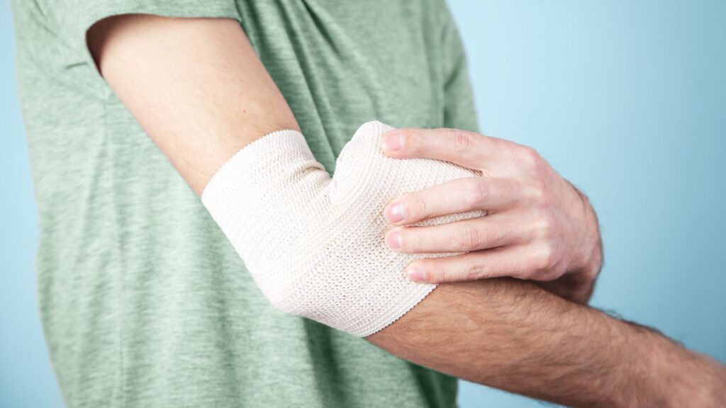 How to Wrap or Tape Tennis Elbow