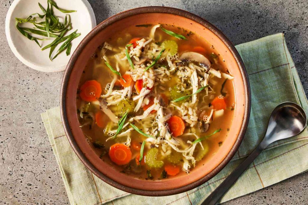 One-Pot Chicken & Rice Soup One-Pot Chicken & Rice Soup