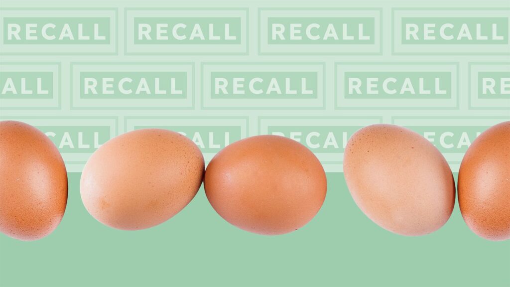 Salmonella Contamination Prompts Recall of More Than 6 Million Eggs More Than 6 Million Eggs Recalled Nationwide for Salmonella Risk