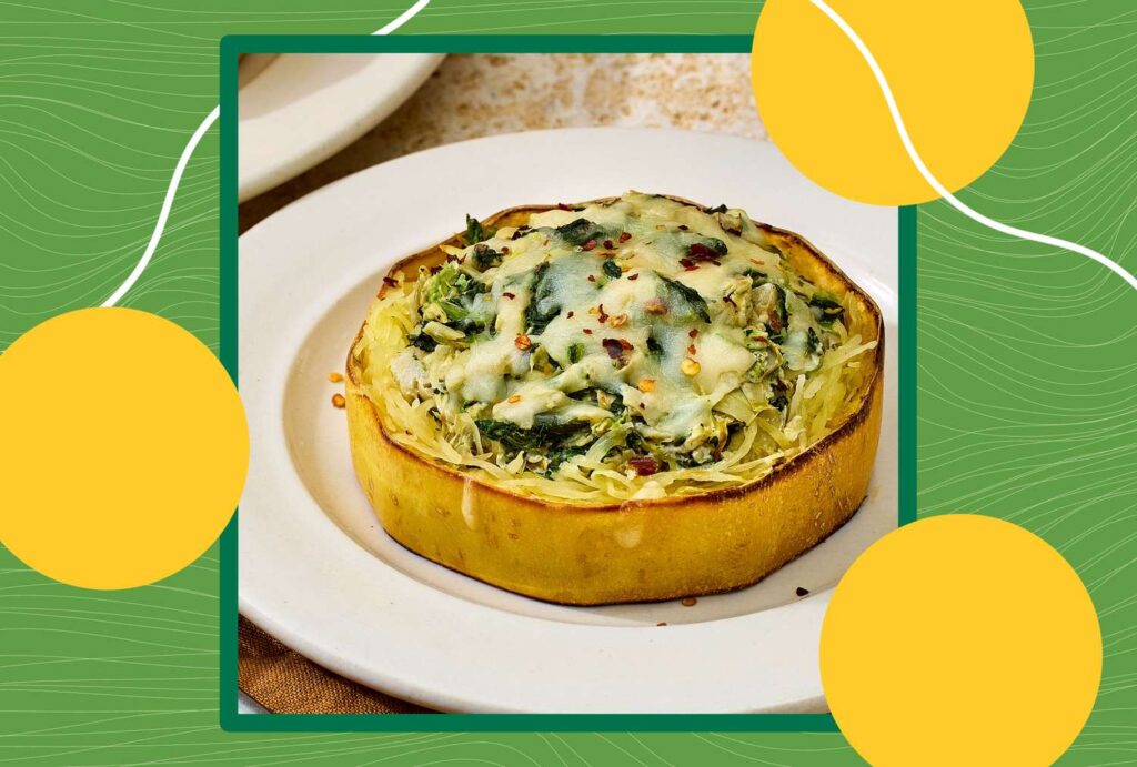 Try These Creamy Spaghetti Squash Nests