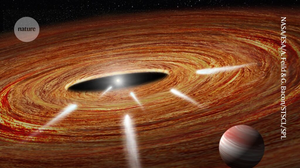 A host of ‘exocomets’ swarms a distant star