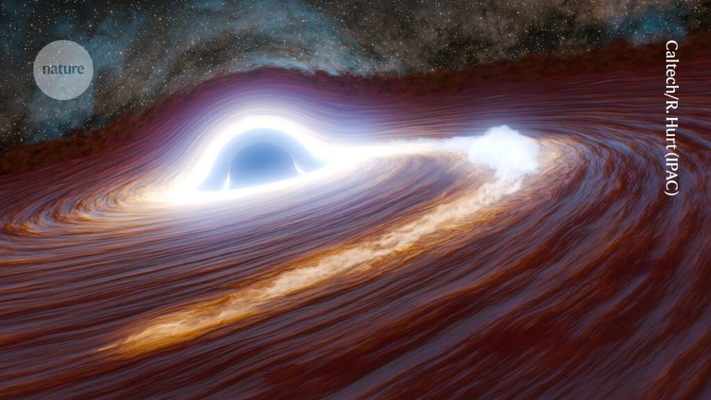 Biggest black-hole outburst ever seen records death throes of a star Biggest black-hole outburst ever seen records death throes of a star