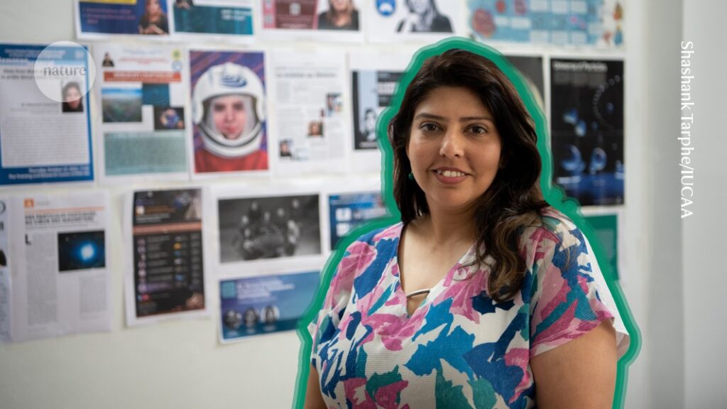 I encourage women to claim their space in astrophysics and beyond