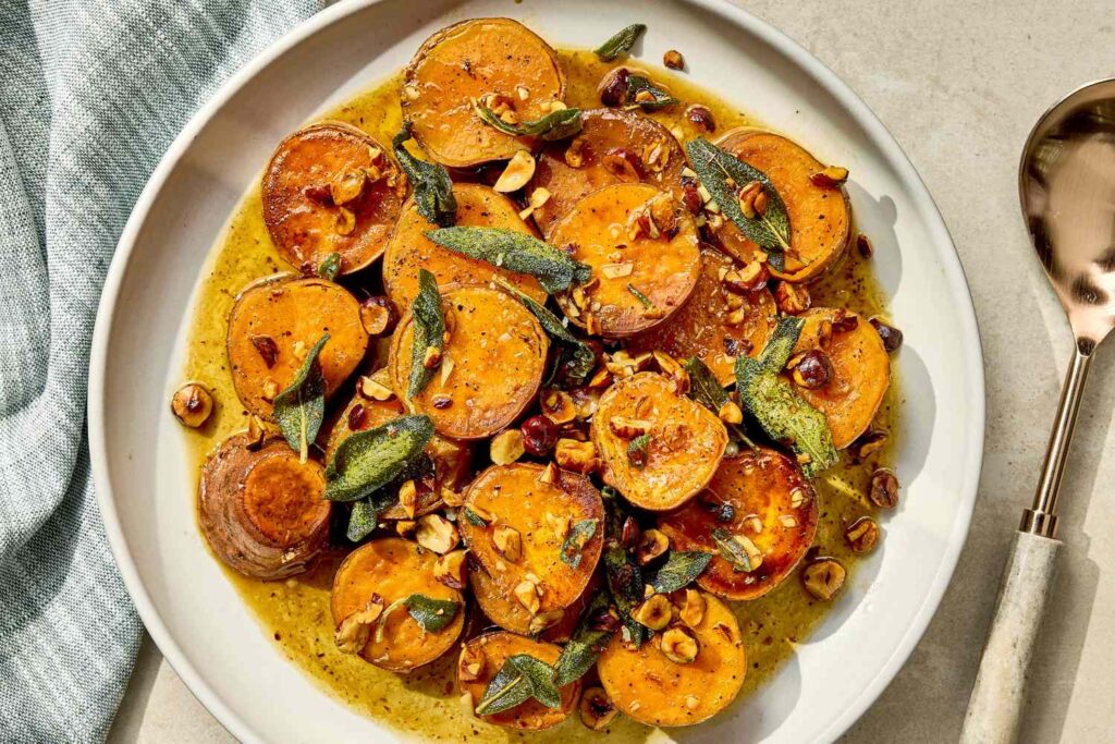 Melting Sweet Potatoes with Brown Butter Melting Sweet Potatoes with Brown Butter