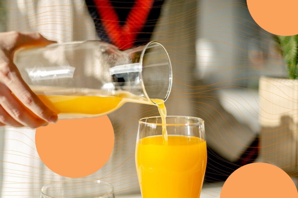Orange Juice Could Improve Gene Expression
