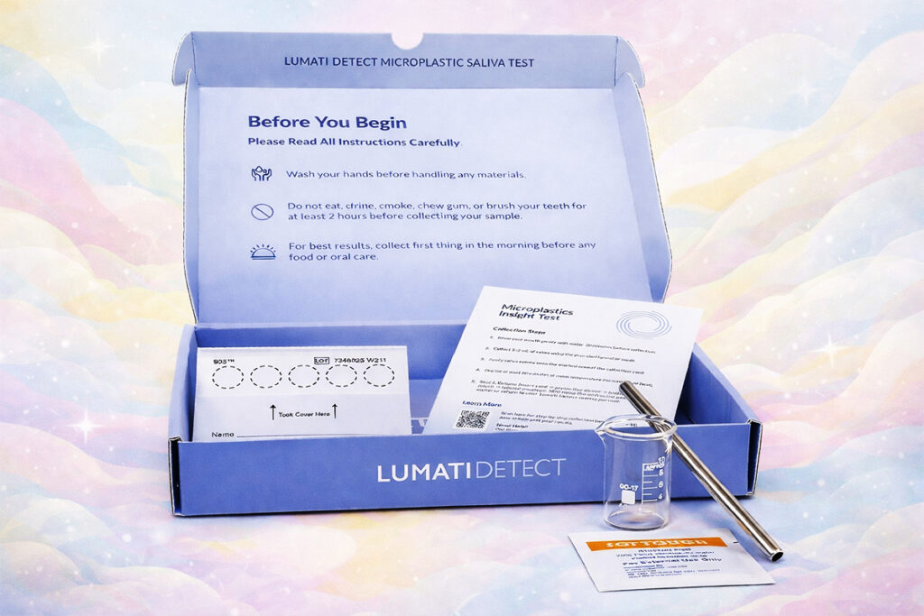 Lumati launches at-home saliva microplastics test Lumati launches at-home saliva microplastics test